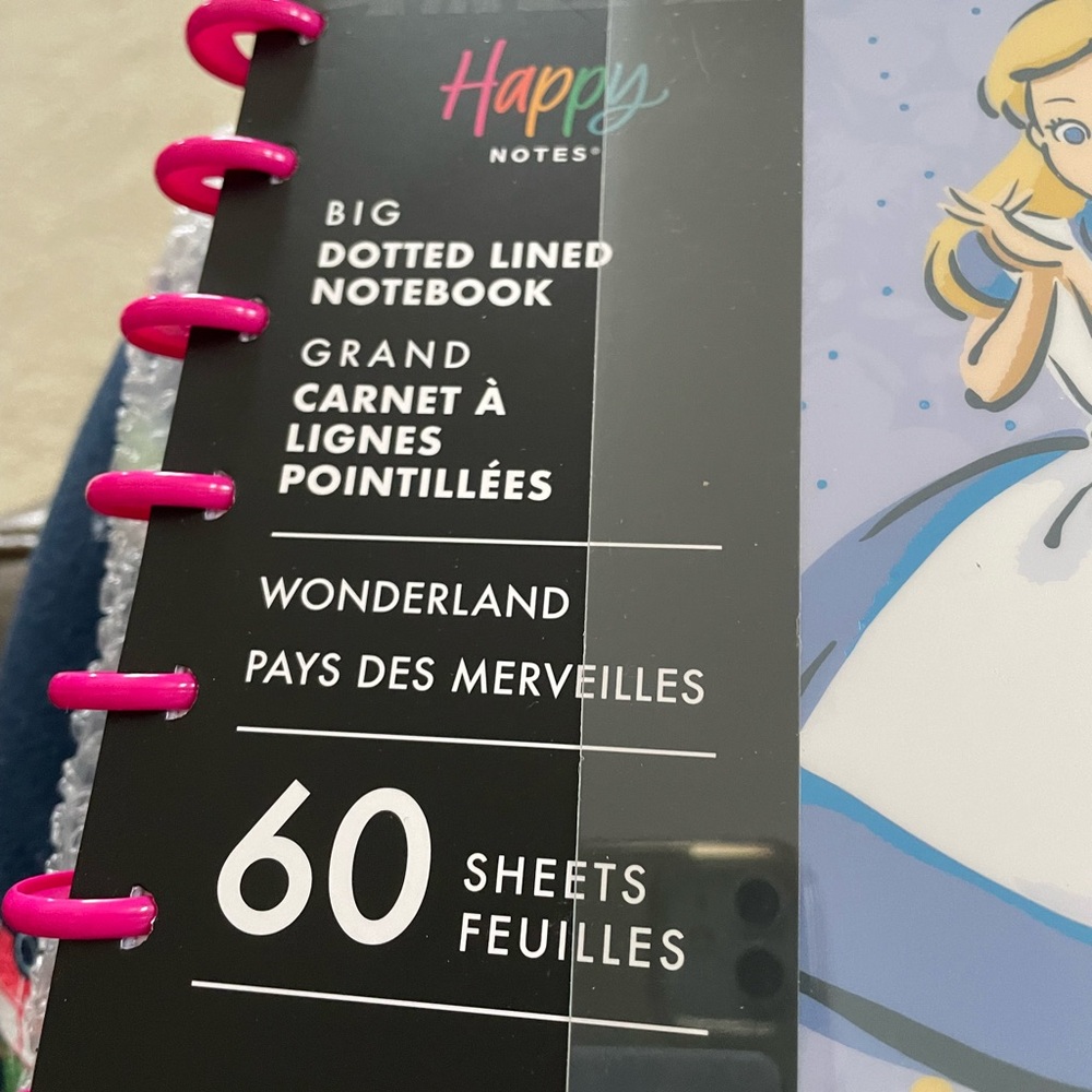 Brand new Disney happy notes notebook